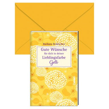 Geschenkheft »Gute Wünsche für dich in deiner Lieblingsfarbe – Gelb«