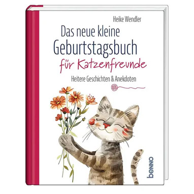 Geschenkbuch »Das neue kleine Geburtstagsbuch für Katzenfreunde«